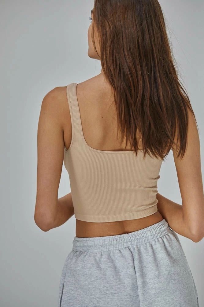 BT Bri Square Neck Ribbed Brami - Shadow Rose 8 BT Bri Square Neck Ribbed Brami - Shadow Rose