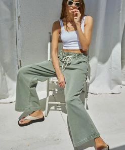 BT Bri Square Neck Ribbed Brami - White TOPS