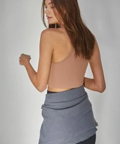 BT Tammy Ribbed Racerback Brami - Vintage Mocha TOPS