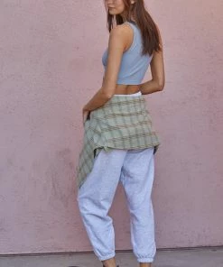 BT Headstart Seamless Textured Crop Top- Sky Blue TOPS 16 BT Headstart Seamless Textured Crop Top- Sky Blue TOPS