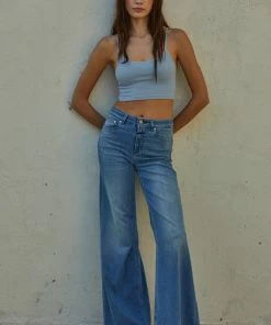 BT SEAMLESS BASICS Weekend Stay Seamless Brami - Sky Blue