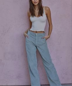 BT Forever Young Seamless Frill Ruffle Tank Top - Chalk TOPS 13 BT Forever Young Seamless Frill Ruffle Tank Top - Chalk TOPS