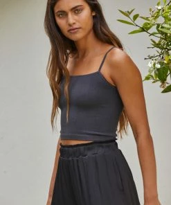 BT Take My Time Ribbed Brami - Black