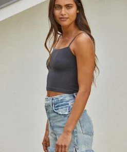 BT Take My Time Ribbed Brami - Black