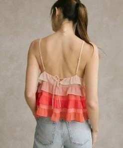 STORIA TOPS Vivid Ruffle Tiered Top 14 STORIA TOPS Vivid Ruffle Tiered Top