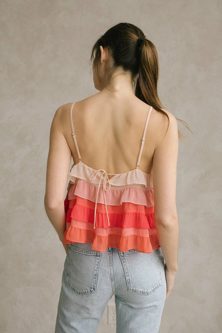 STORIA TOPS Vivid Ruffle Tiered Top 8 STORIA TOPS Vivid Ruffle Tiered Top