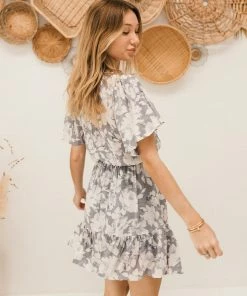 BT Allie Floral Ruched Mini Dress 7 BT Allie Floral Ruched Mini Dress