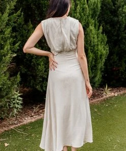 BT BEST SELLERS Vivia Linen Cut Out Midi Dress 17 BT BEST SELLERS Vivia Linen Cut Out Midi Dress