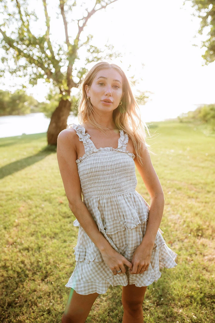 MABLE DRESSES Jaclyn Cotton Smocked Gingham Dress 3 MABLE DRESSES Jaclyn Cotton Smocked Gingham Dress