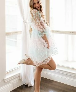 STORIA She's Like Spring Tulle Babydoll Dress - Pastel BEST SELLERS