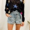 LE LIS Cammie Belted Paperbag Shorts BOTTOMS