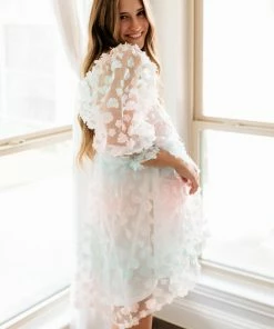 STORIA She's Like Spring Tulle Babydoll Dress - Pastel BEST SELLERS