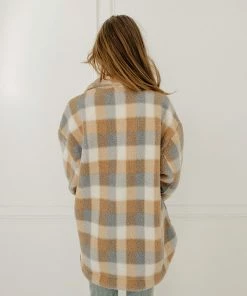 BT Maybrooke Plaid Wool Blend Jacket