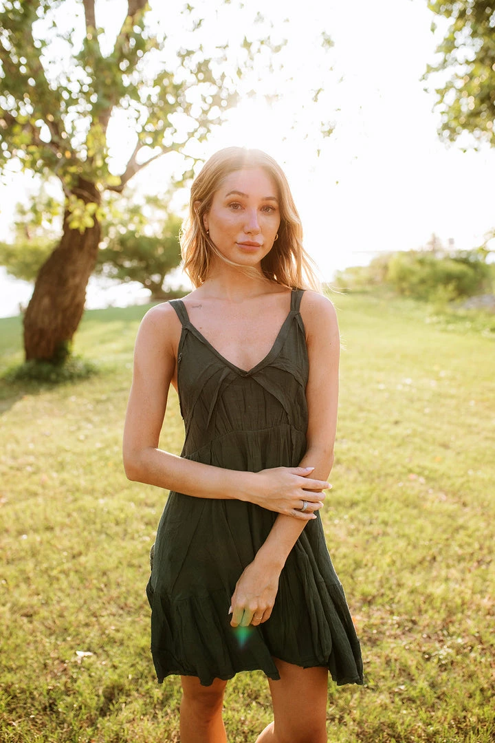 WL Nicola Raw Edge Mini Dress 3 WL Nicola Raw Edge Mini Dress