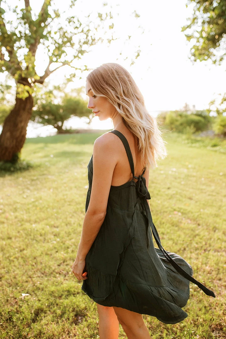 WL Nicola Raw Edge Mini Dress 4 WL Nicola Raw Edge Mini Dress