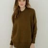 BT BUMP FRIENDLY Owen Ribbed Chunky Sweater - Olive 1 BT BUMP FRIENDLY Owen Ribbed Chunky Sweater - Olive