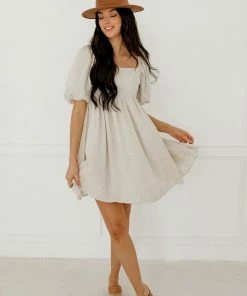 BT Wilker Linen Puffy Sleeve Babydoll Dress RESTOCKED 13 BT Wilker Linen Puffy Sleeve Babydoll Dress RESTOCKED