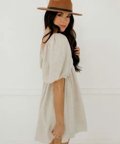 BT Wilker Linen Puffy Sleeve Babydoll Dress RESTOCKED 14 BT Wilker Linen Puffy Sleeve Babydoll Dress RESTOCKED