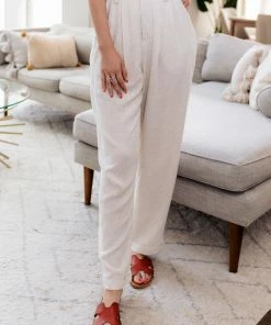 MABLE Veronica Linen Blend Set - Oatmeal 13 MABLE Veronica Linen Blend Set - Oatmeal