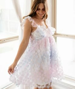 STORIA It Girl Tulle Babydoll Dress