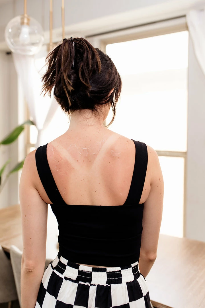 BT Always Lucky Seamless Crop Tank - Black TOPS 5 BT Always Lucky Seamless Crop Tank - Black TOPS