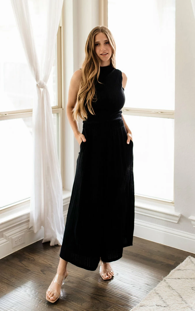 BT MADE IN THE USA Someday Soon Ribbed Tank Top - Black 4 BT MADE IN THE USA Someday Soon Ribbed Tank Top - Black