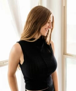 BT MADE IN THE USA Someday Soon Ribbed Tank Top - Black 15 BT MADE IN THE USA Someday Soon Ribbed Tank Top - Black