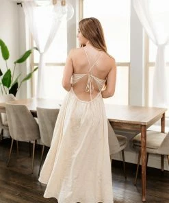 BT Yasmine Cotton Cut Out Midi Dress DRESSES