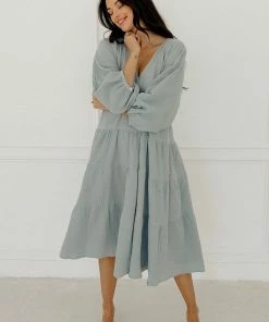 BT Coastal Breeze Cotton Midi Dress