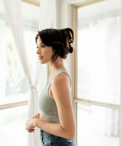 BT TOPS Tori Reversible Twist Crop Top - Dusty Mint 11 BT TOPS Tori Reversible Twist Crop Top - Dusty Mint