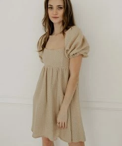 BT Belle Polka Dot Babydoll Dress BUMP FRIENDLY