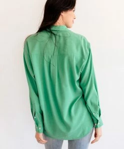 BT Good Luck Button Down Top BEST SELLERS