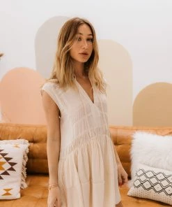 MUSTARD SEED Bora Bora Tiered Babydoll Dress