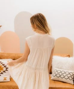 MUSTARD SEED Bora Bora Tiered Babydoll Dress