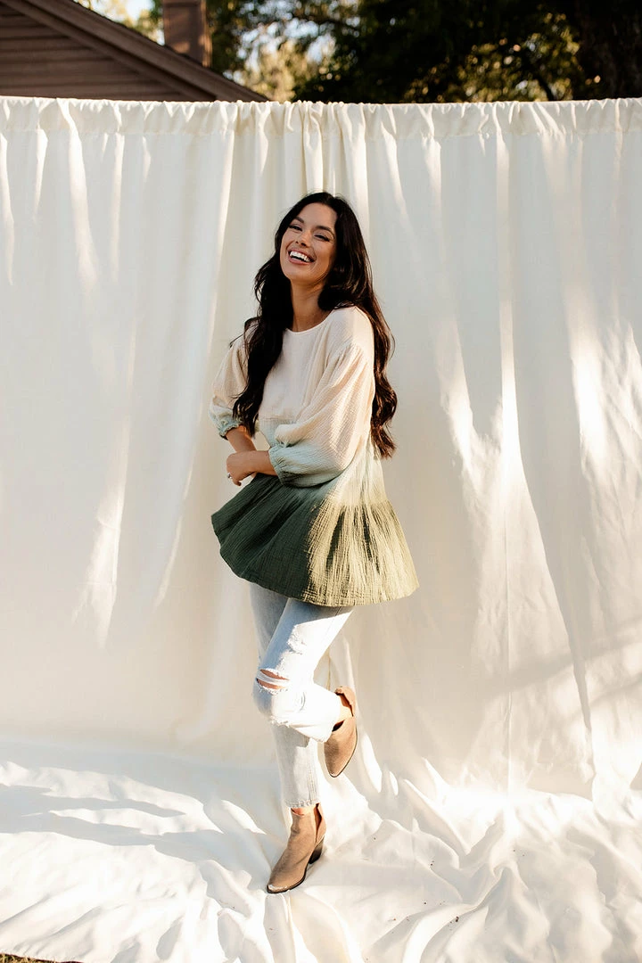 BT BUMP FRIENDLY Jamie Double Cotton Ombre Top 5 BT BUMP FRIENDLY Jamie Double Cotton Ombre Top