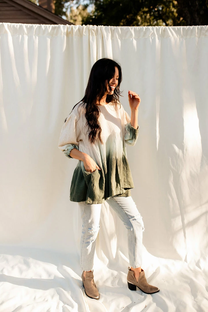 BT BUMP FRIENDLY Jamie Double Cotton Ombre Top 7 BT BUMP FRIENDLY Jamie Double Cotton Ombre Top