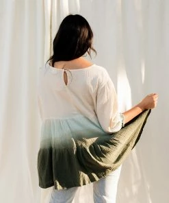 BT BUMP FRIENDLY Jamie Double Cotton Ombre Top