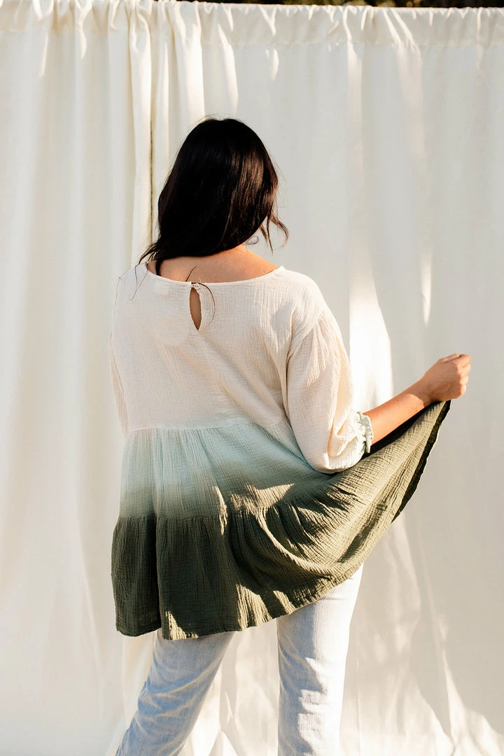 BT BUMP FRIENDLY Jamie Double Cotton Ombre Top 4 BT BUMP FRIENDLY Jamie Double Cotton Ombre Top