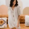 BT DRESSES Jane Linen Button Down Dress