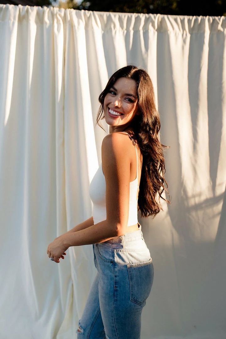 BT TOPS Quinny Ribbed Brami - Cream 8 BT TOPS Quinny Ribbed Brami - Cream