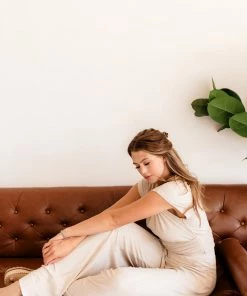 BT Elliana Wide Leg Ribbed Knit Pants