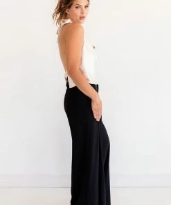 BT Marleigh Wide Leg Trousers- Black BEST SELLERS