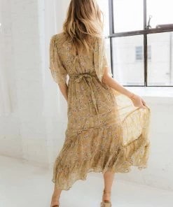 STORIA Shelby Floral Tiered Maxi Dress