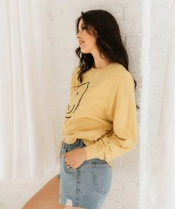 BT MADE IN THE USA Happy Day Smiley Face Pullover Sweater