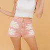 STORIA Ditsy Floral Zipper Front Shorts 2 STORIA Ditsy Floral Zipper Front Shorts