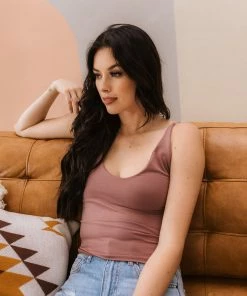 BT Seamless Scoop Neck Cami - Vintage Mauve