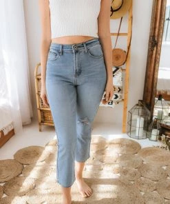 WL Mila High Rise Crop Denim