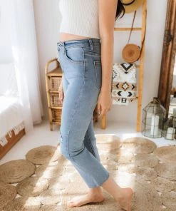 WL Mila High Rise Crop Denim