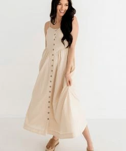 BT Brighton Button Down Maxi Dress