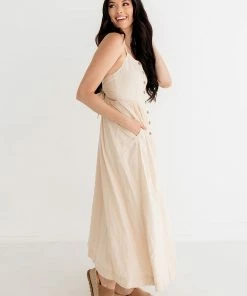 BT Brighton Button Down Maxi Dress